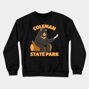 Coleman State Park Camping Bear Crewneck Sweatshirt